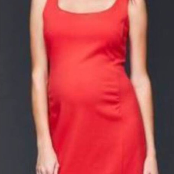 GAP Dresses & Skirts - GAP Maternity red tank dress size small.